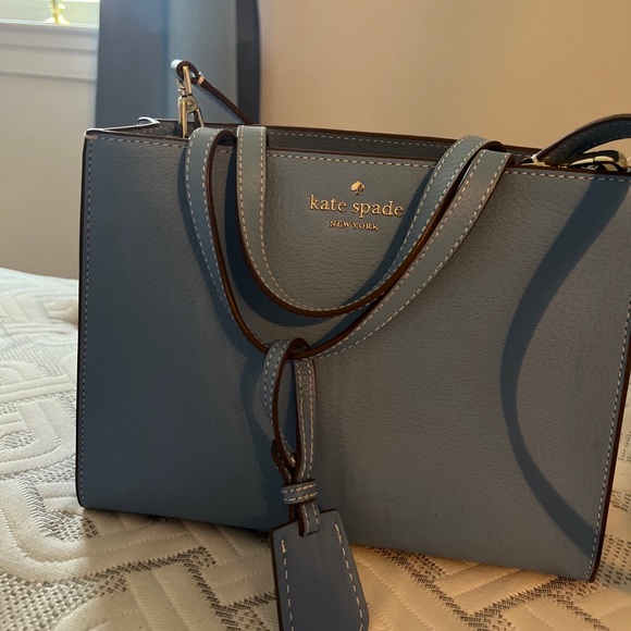 Kate Spade blue Thompson street large sam satchel - Picture 3 of 6